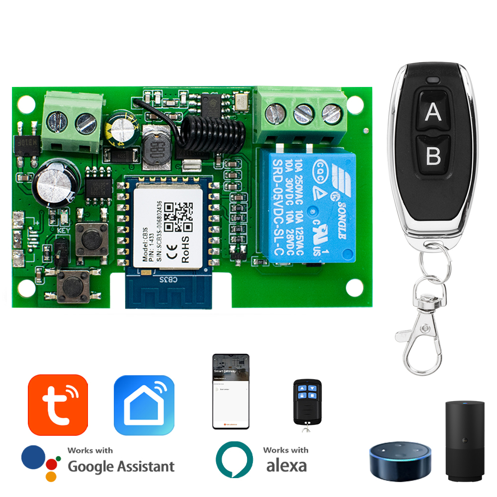 Rf 433Mhz Module - WiFi Smart Switch Garage Door Opener