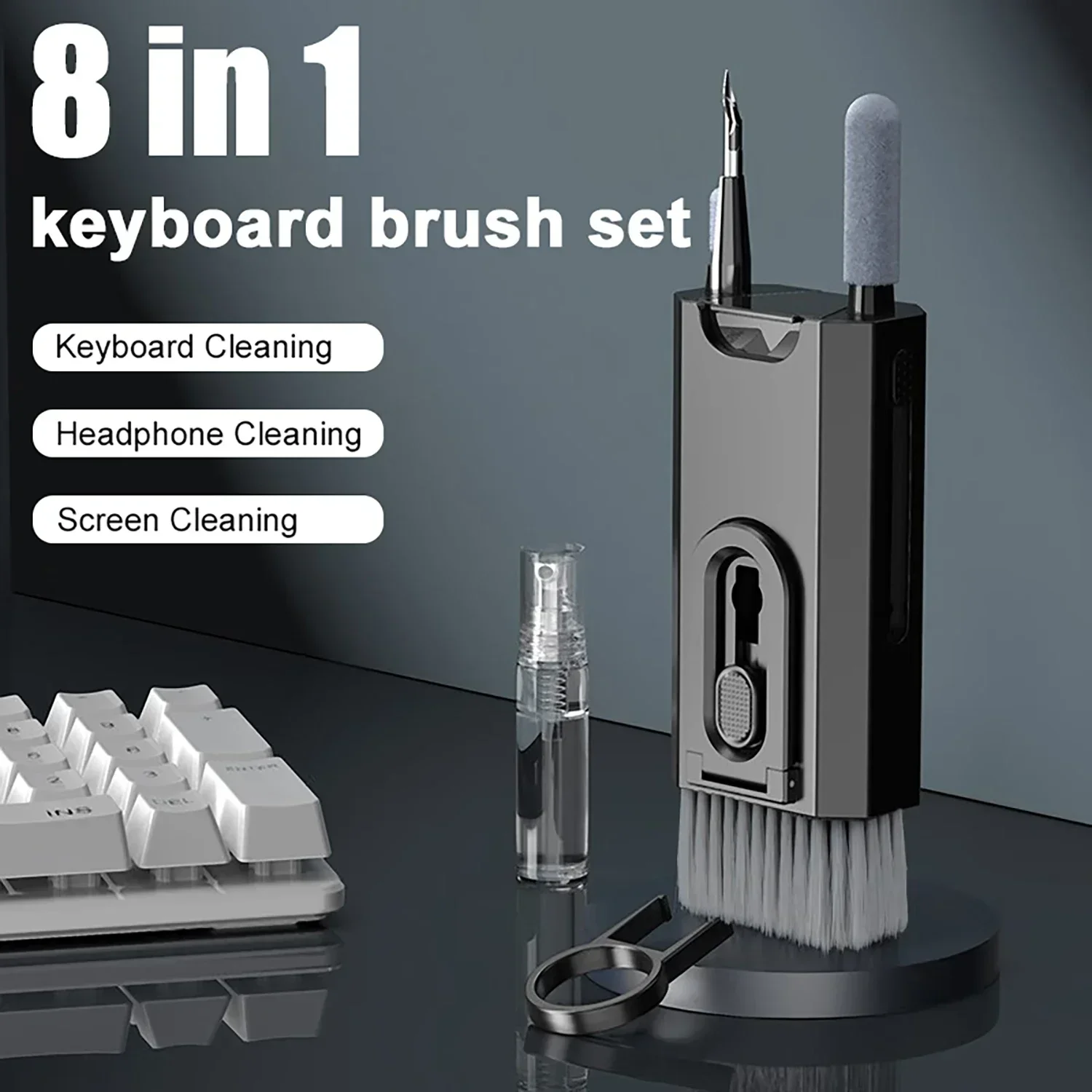 Diy Electronics Toys - 8 In1 Electronic Cleaner Kit Screen