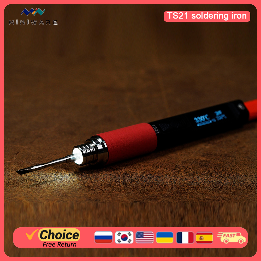 Oled Display Module - MINIWARE TS21 100W Soldering Iron, PD3.1