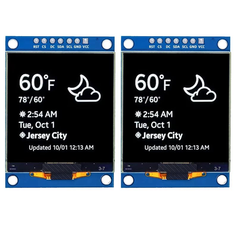 Oled Display Module - A55T Small 128X128 Display Module 1.5-Inch