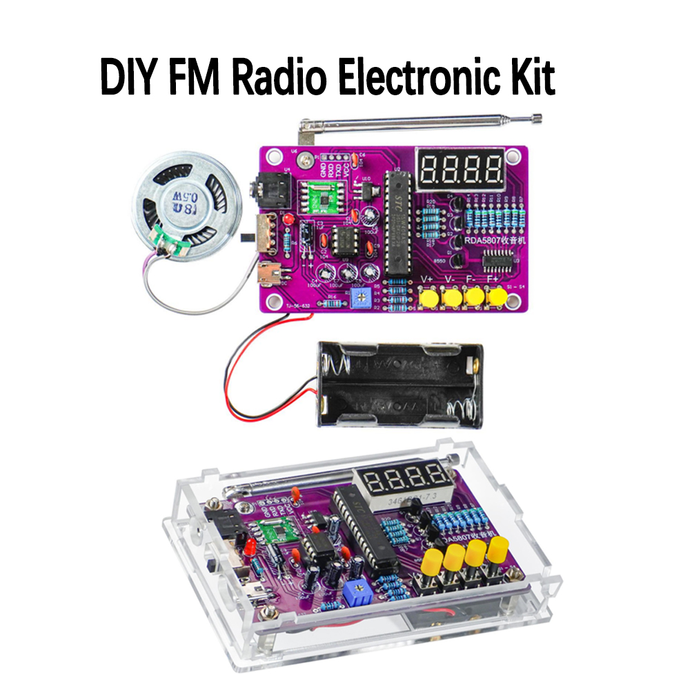 Diy Electronics Toys - DIY FM Radio Electronic Kit 87-108MHz