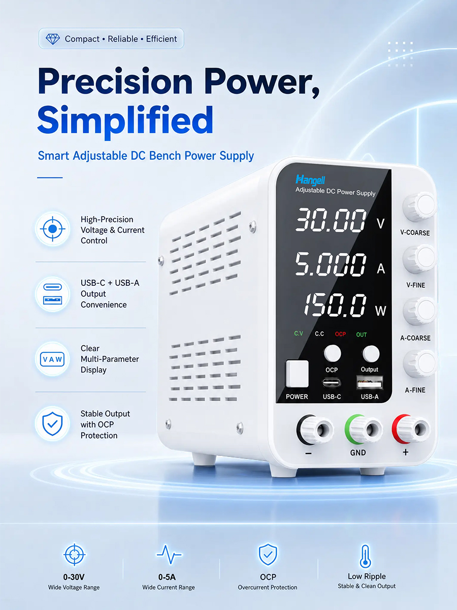 Dc Power Supply Variable - DC Lab Power Supply 30V 60V