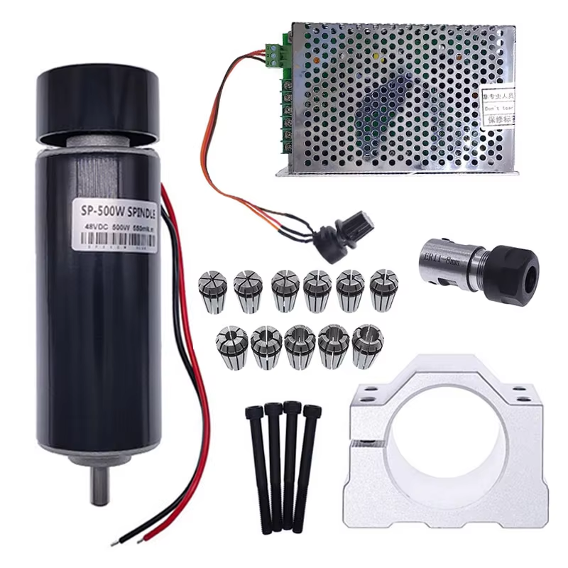 Dc Power Supply Variable - 48V 500W 500WE Dc Spindle Set