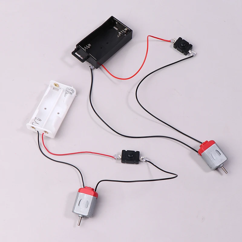 Diy Electronics Motor - Black White 130 Motor Kit With
