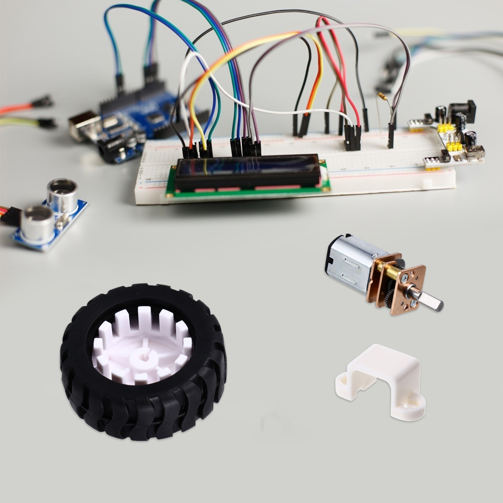 Diy Electronic - 1Set Micro Reducer Motor with Extended