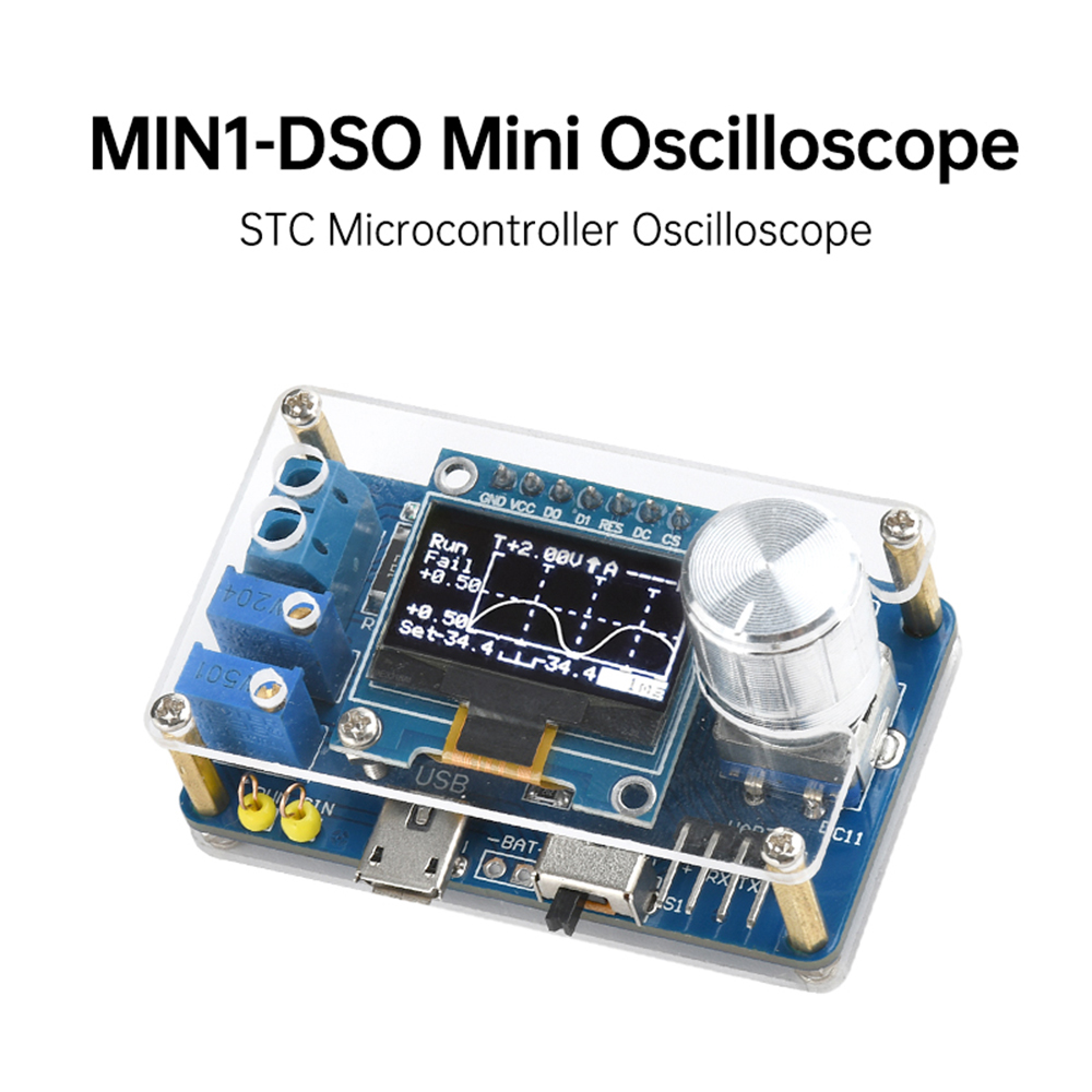 DIY Mini Digital Oscilloscope  - đánh giá và giá Diy Electronics Toys