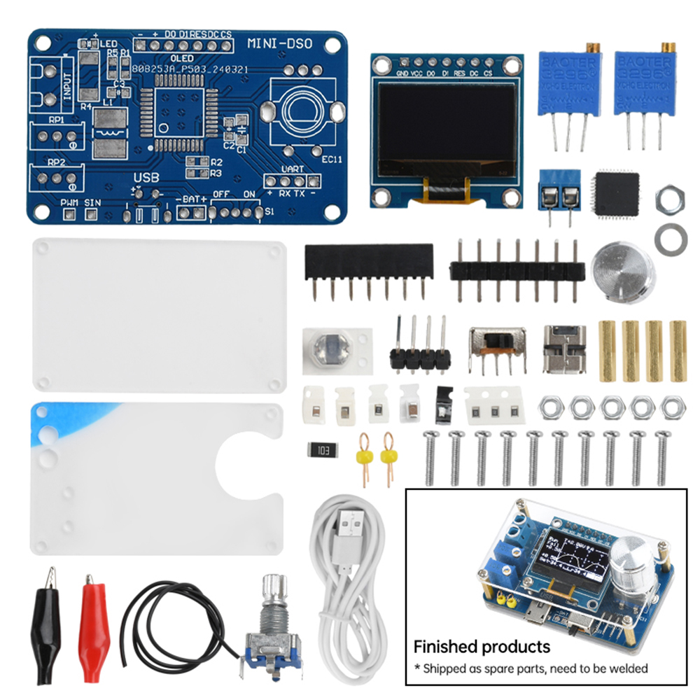DIY Mini Digital Oscilloscope  - đánh giá và giá Diy Electronics Toys