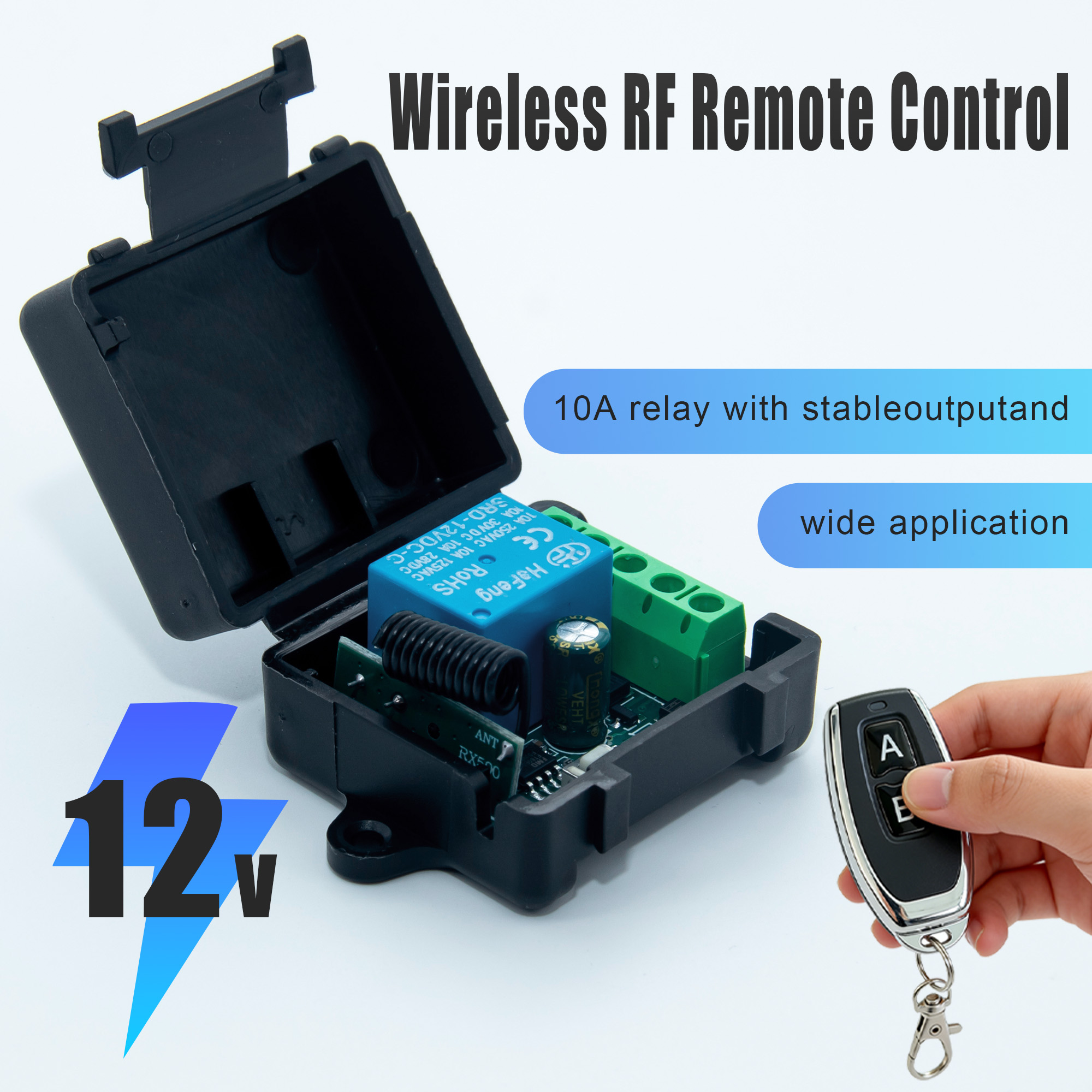 DC 12V 433MHz Wireless Remote  - đánh giá và giá Rf 433Mhz Module