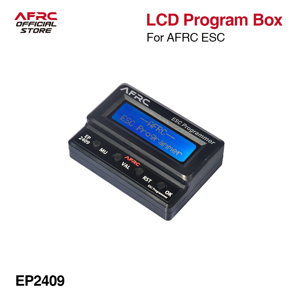 AFRC EP2409 LCD ESC programmer - đánh giá và giá Diy Electronic