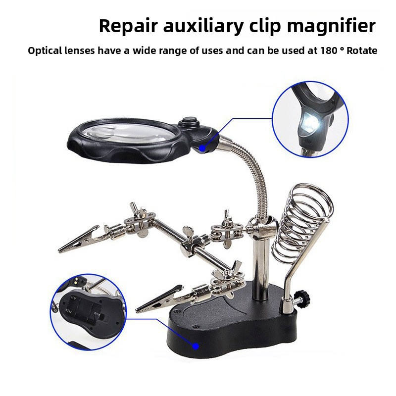 Lighted Magnifying Glass with  - đánh giá và giá Diy Electronics Workstation