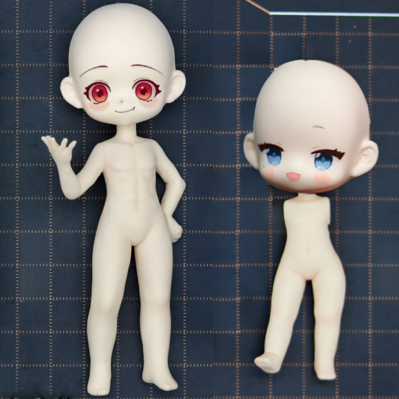 6cm/8cm Q Version of Man Body  - đánh giá và giá Diy Q