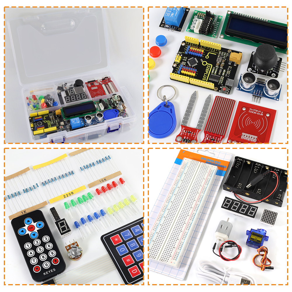 Keyestudio UNO R3 40Project Pr - đánh giá và giá Diy Electronics Online