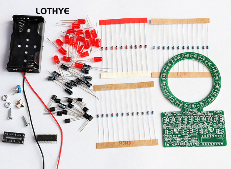 DIY Kit LED Gradient Ring Wate - đánh giá và giá Diy Electronics Toys