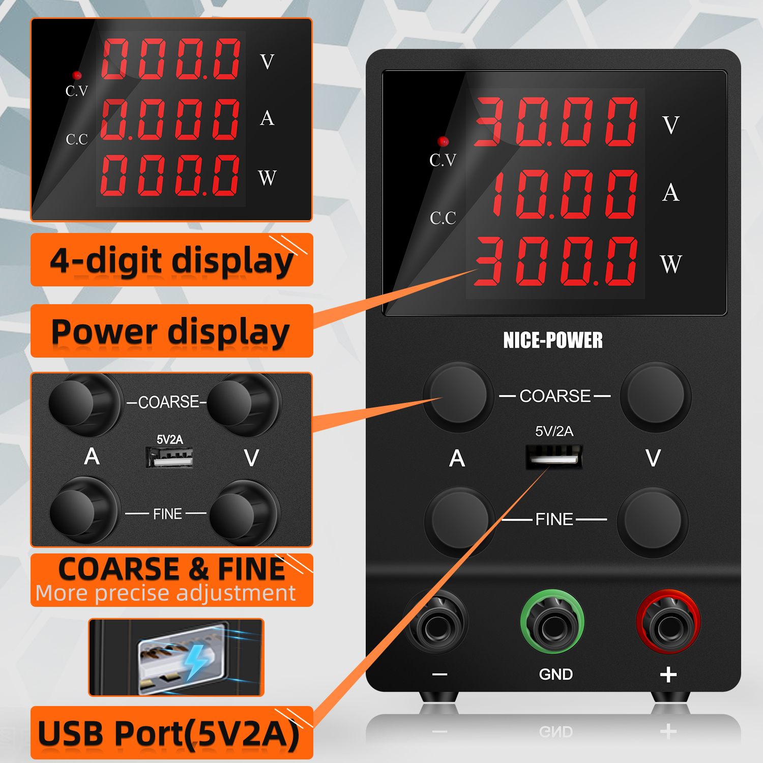 hit productNice Power SPS3010  - đánh giá và giá Dc Power Supply Variable
