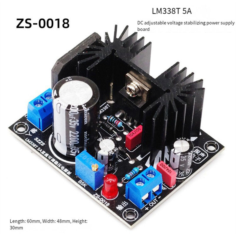 A13E-LM338 5A Output Filament  - đánh giá và giá Diy Electronics Toys