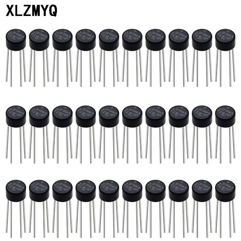100PCS 2W10 Bridge Rectifier 2 - đánh giá và giá Diy Motorcycle Electronics