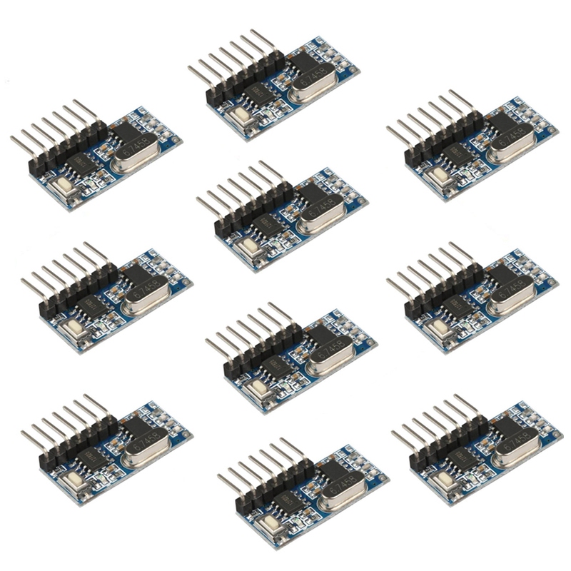 ABKQ-10PCS 433Mhz RF Receiver  - đánh giá và giá Rf 433Mhz Module