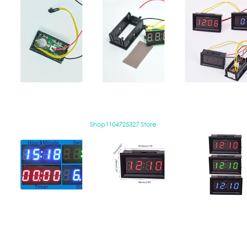 D8KF Electronic Alarm Clocks D - đánh giá và giá Diy Motorcycle Electronics