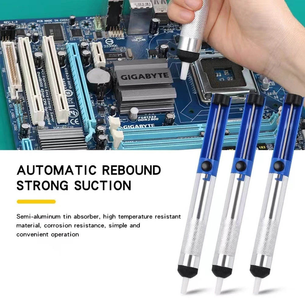 ANENG Desoldering Pump Iron De - đánh giá và giá Diy Electronics Bench