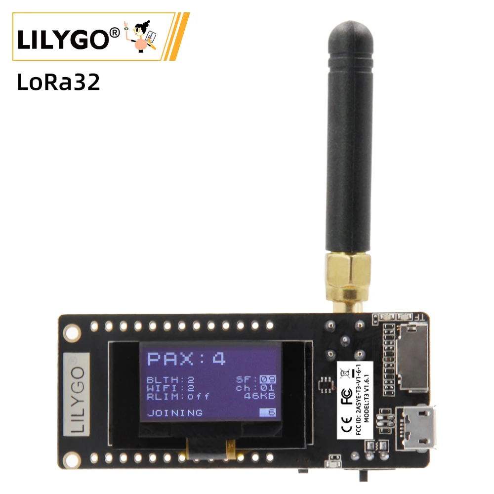 LILYGO® TTGO LoRa32 V2.1_1.6 V - đánh giá và giá Oled Display Module