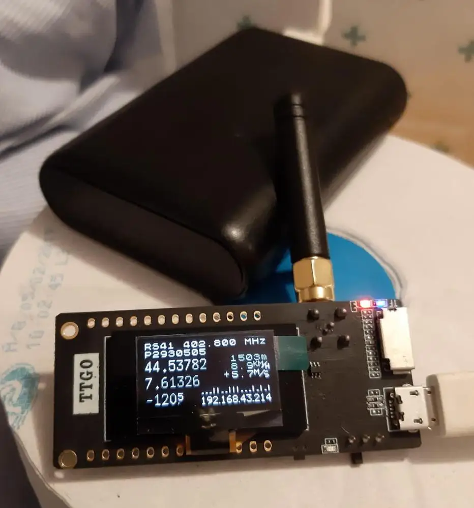 LILYGO® TTGO LoRa32 V2.1_1.6 V - đánh giá và giá Oled Display Module