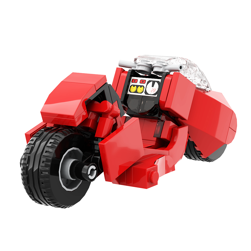 Gobricks MOC Anime Movies AKIR - đánh giá và giá Diy Motorcycle Electronics