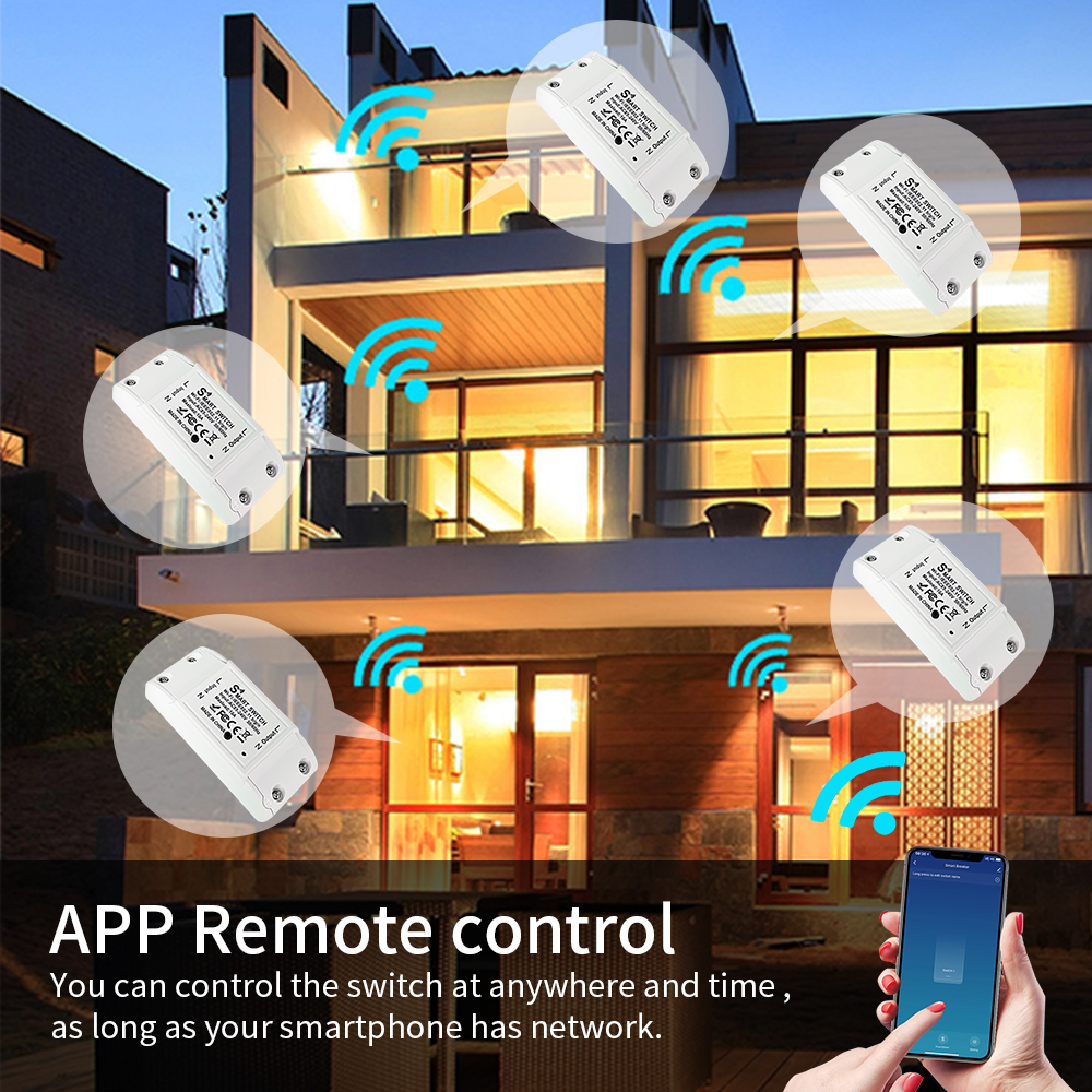 16A Tuya Wifi Smart Switch RF4 - đánh giá và giá Rf 433Mhz Module