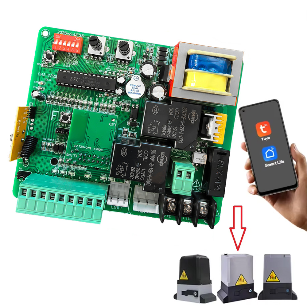 220V-230V AC Sliding Gate Moto - đánh giá và giá Diy Electronics Button