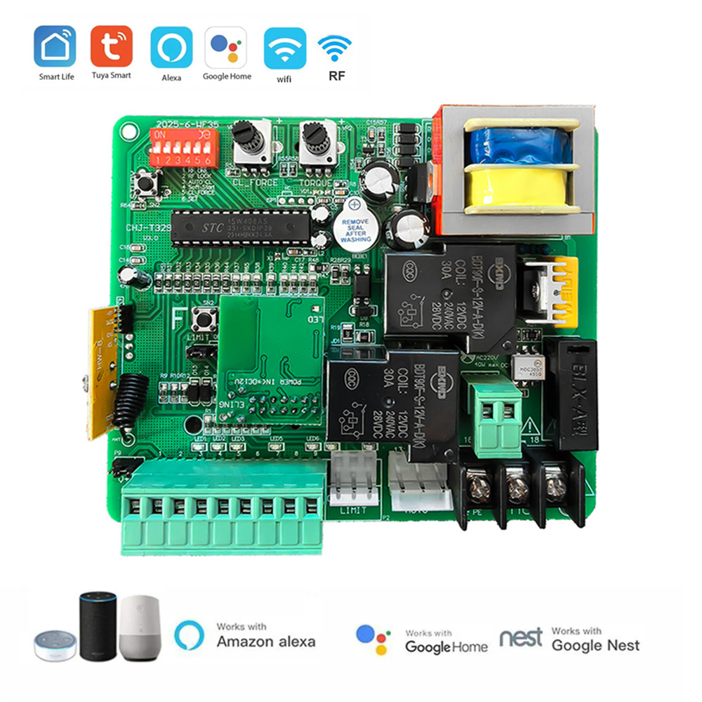 220V-230V AC Sliding Gate Moto - đánh giá và giá Diy Electronics Button