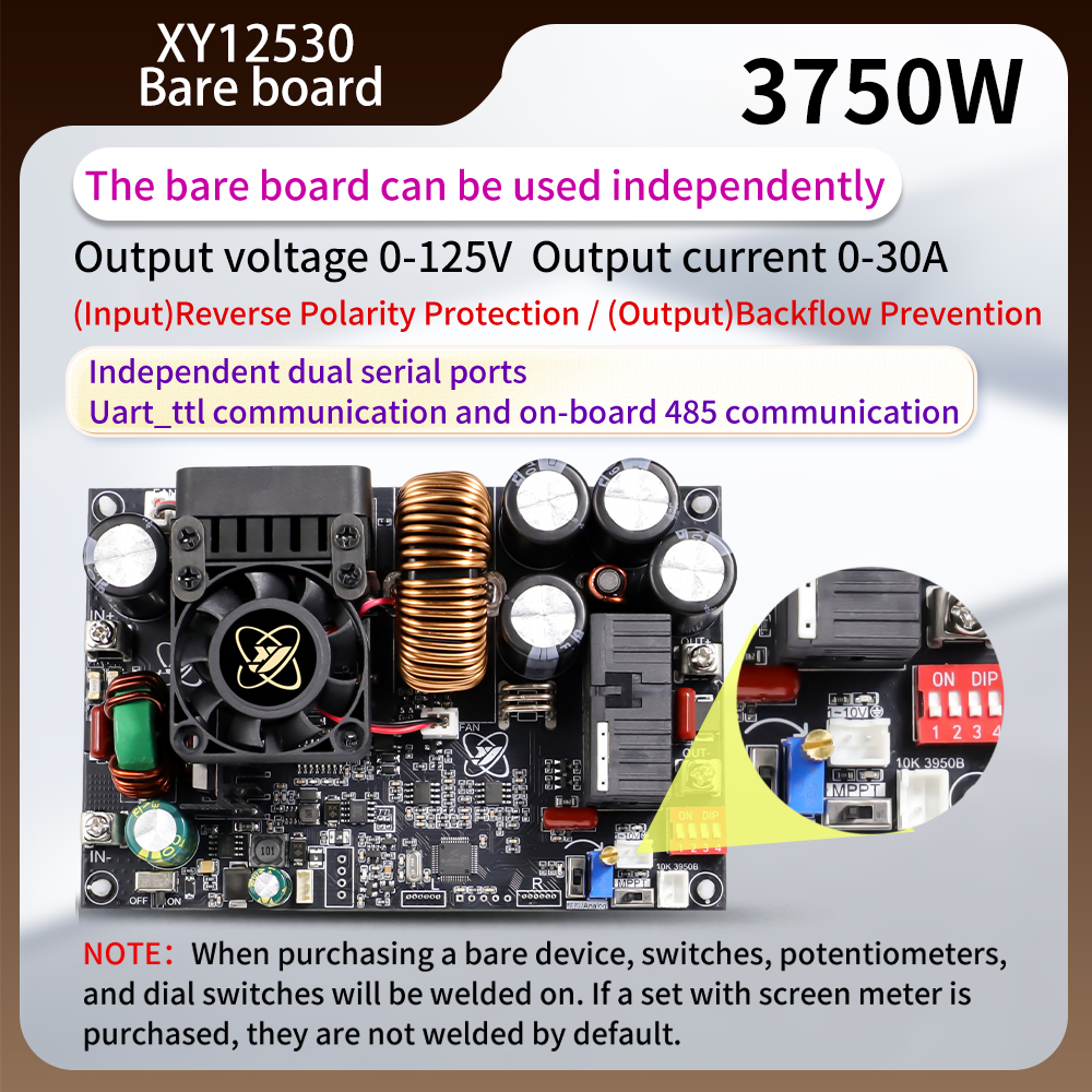 XY12530S 3750W 30A CNC Step-Do - đánh giá và giá Dc Power Supply Variable