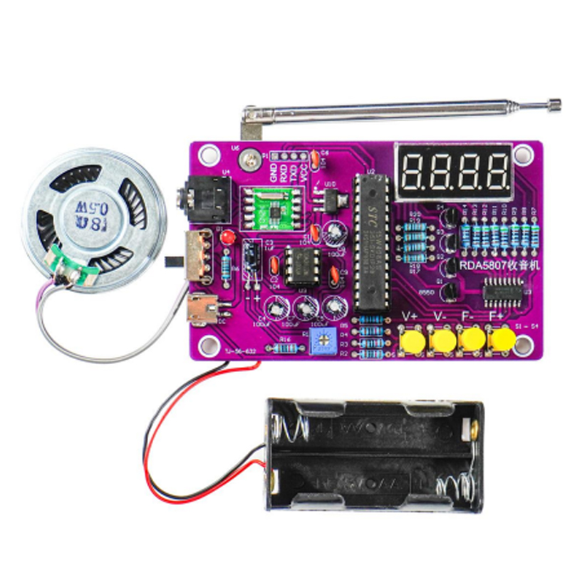DIY FM Radio Electronic Kit 87 - đánh giá và giá Diy Electronics Toys