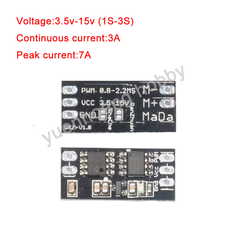 1PC 3.5-15V Brush ESC Two-way  - đánh giá và giá Diy Electronics Motor