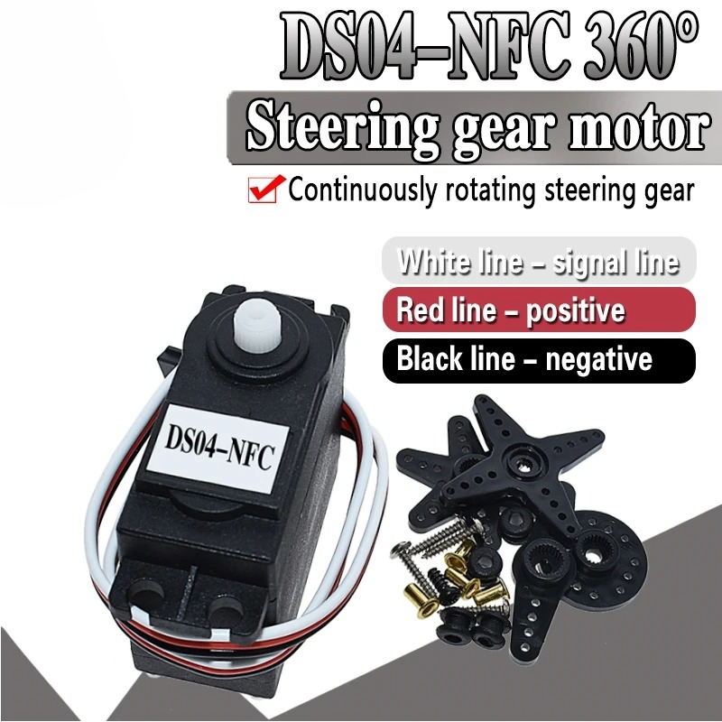 DS04-NFC Servo 360-Degree Cont - đánh giá và giá Diy Electronic