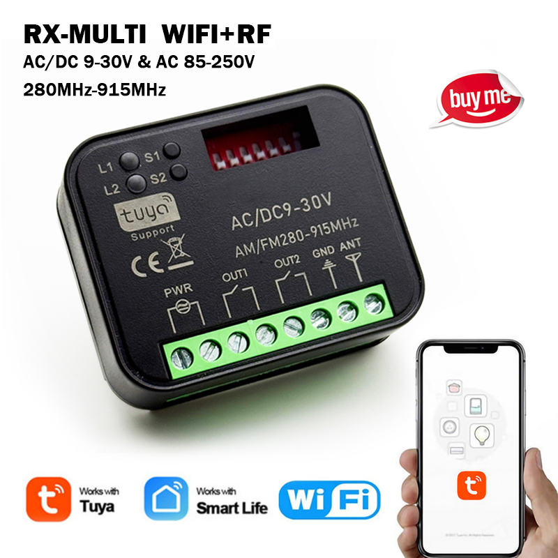 New RX-MULTI 300 a 868 MHz Tuy - đánh giá và giá Rf 433Mhz Module