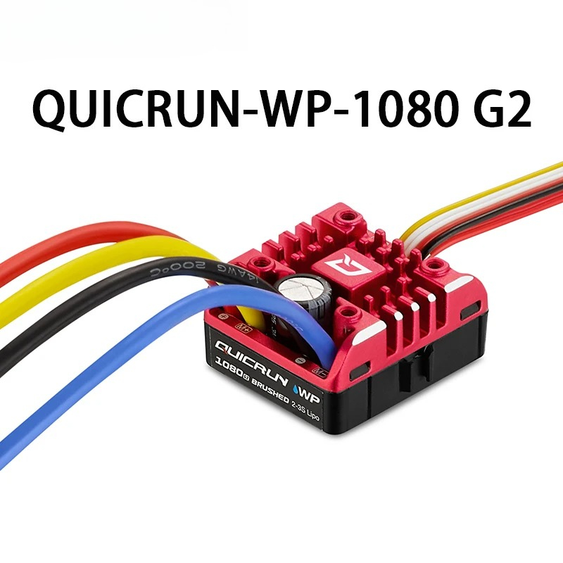 Hobbywing  QuicRun WP 1080 G2  - đánh giá và giá Diy Electronics Motor