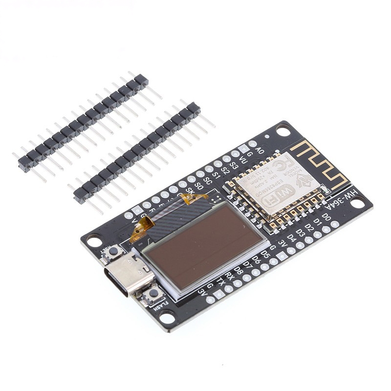 NodeMCU ESP8266 Development Bo - đánh giá và giá Oled Display Module