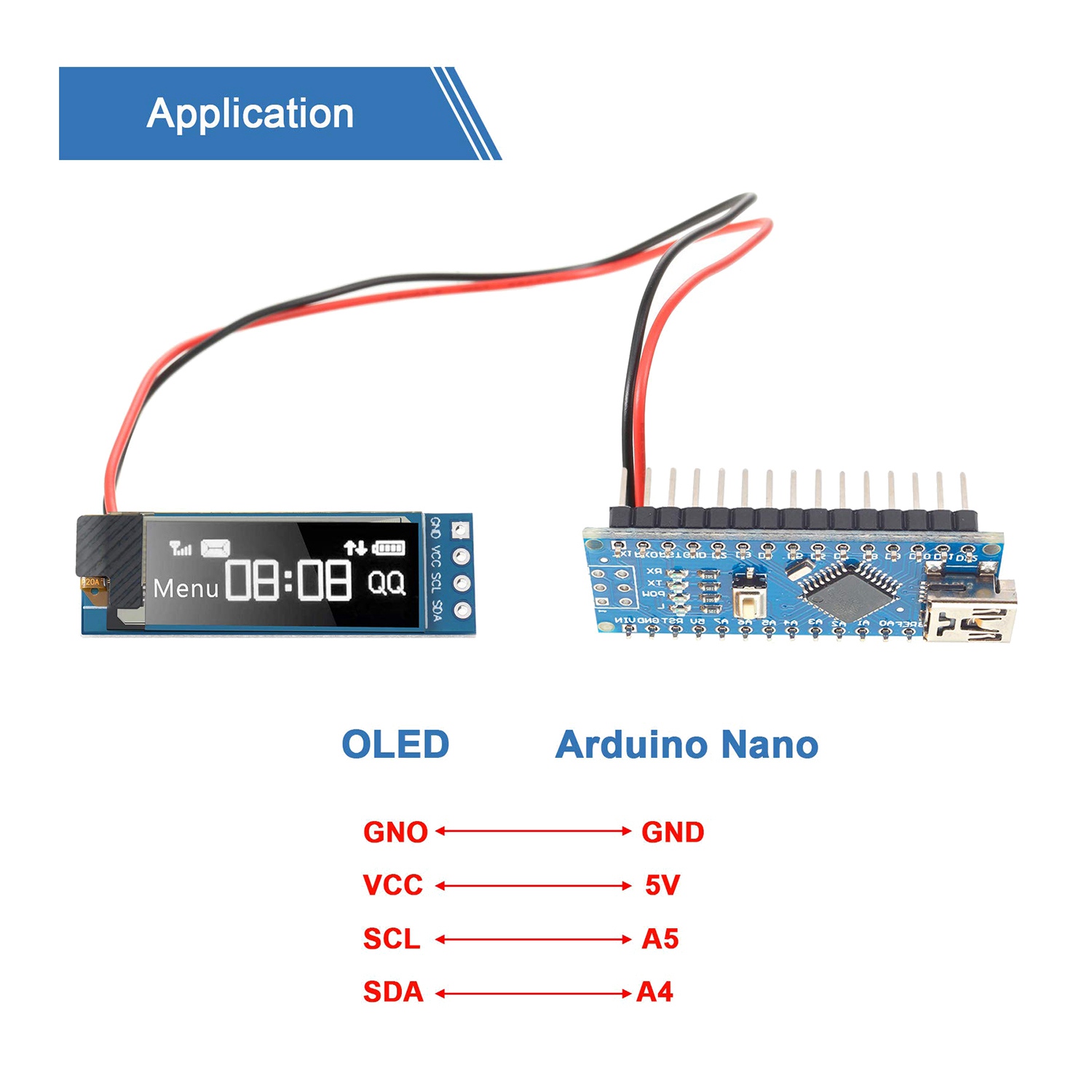 B03B-5 Pieces I2C Display Modu - đánh giá và giá Oled Display Module