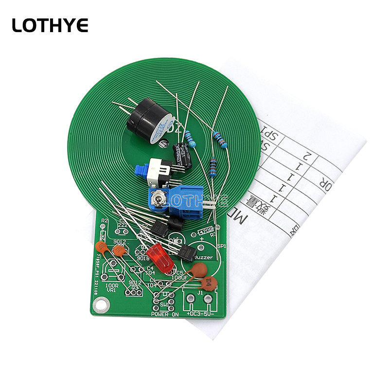 DC 3V-5V Metal Detector Kit DI - đánh giá và giá Diy Electronics Toys