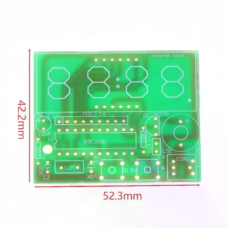 DIY Digital LED Clock Kit 4 Di - đánh giá và giá Diy Electronics Projects For Students