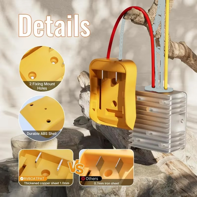 For Dewalt 18V Battery Holder  - đánh giá và giá Dc Power Supply Variable
