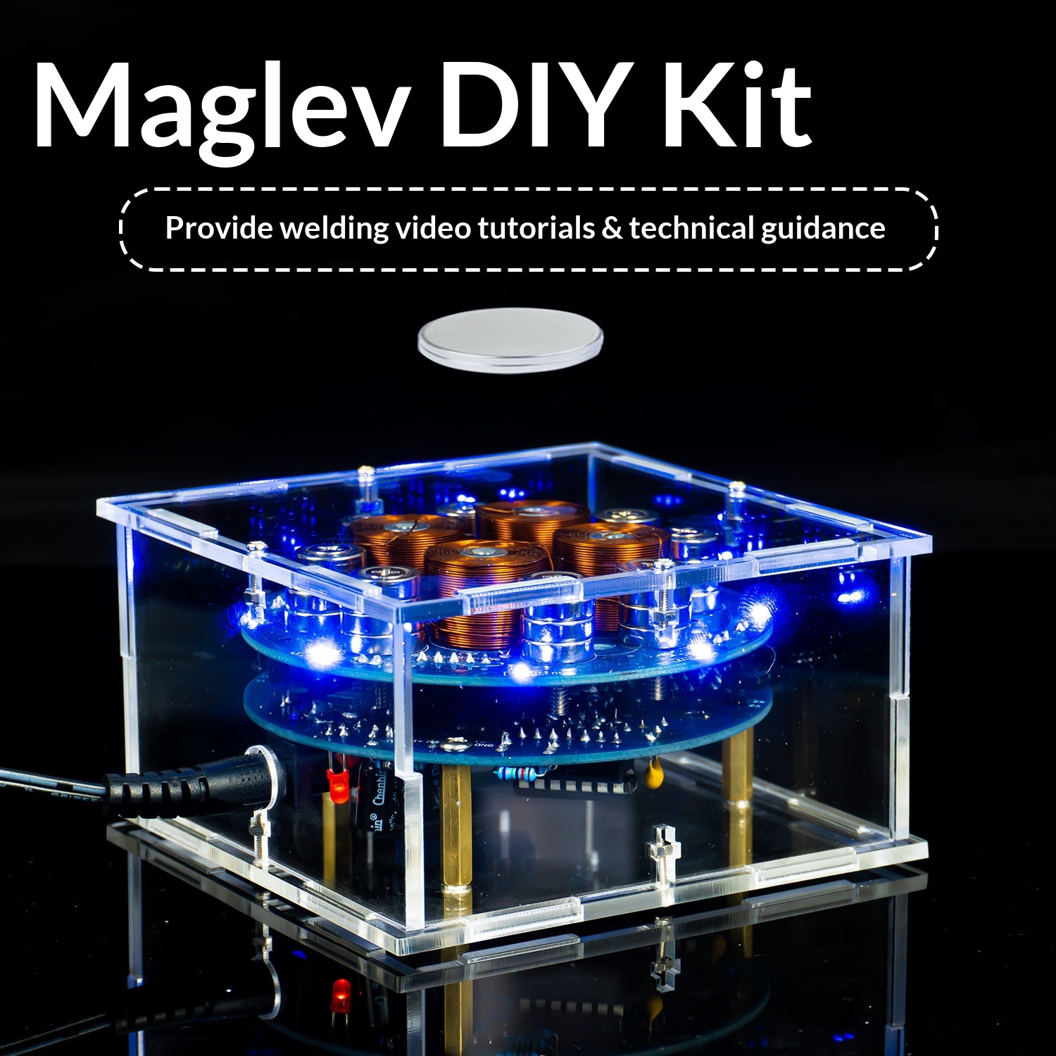 Electronic Push-type Maglev DI - đánh giá và giá Diy Electronics Projects For Students