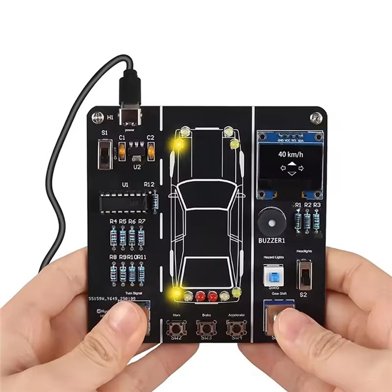 AT82-DIY Car Driving Simulatio - đánh giá và giá Diy Electronics Projects For Students