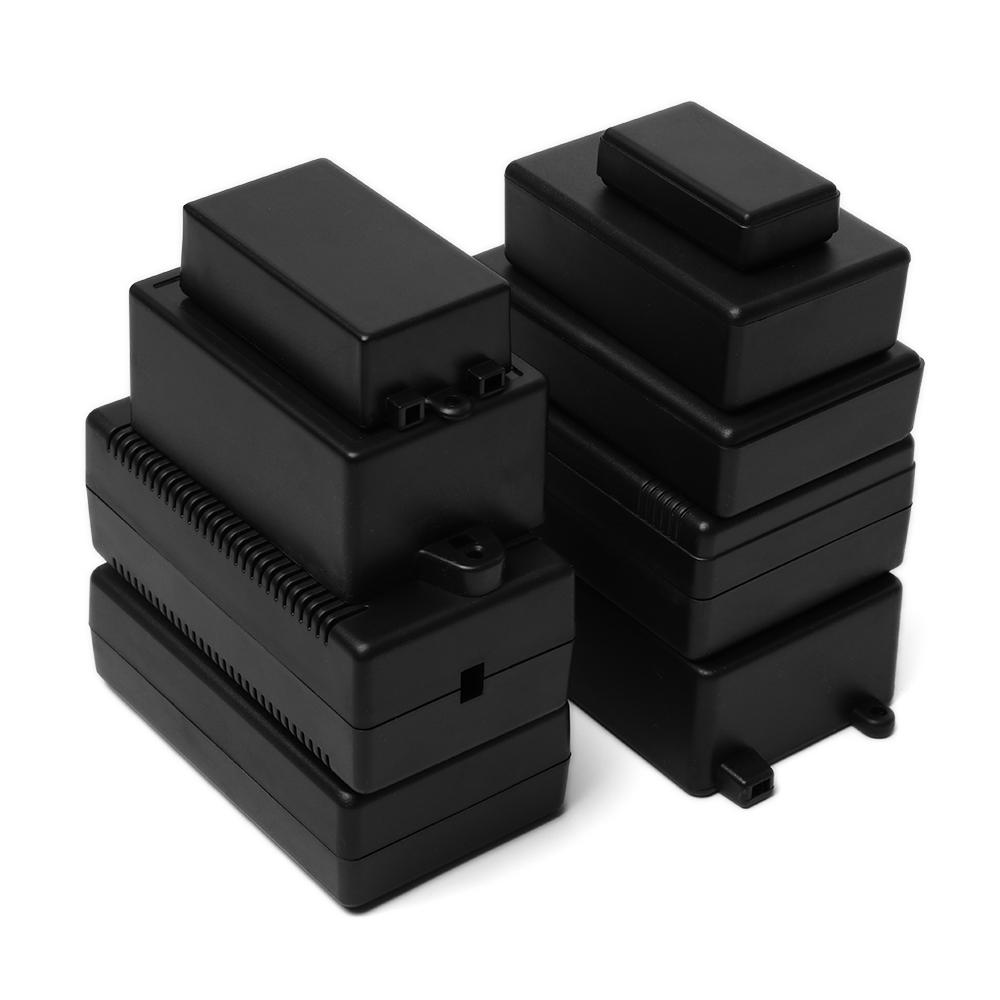 1pc Black Plastic Waterproof D - đánh giá và giá Diy Enclosure For Electronics