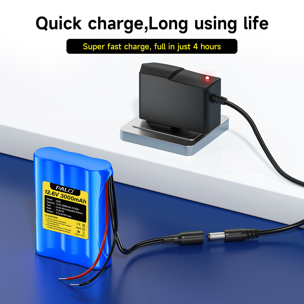 12.6V 3000mAh Rechargeable Bat - đánh giá và giá Diy Boat Electronics