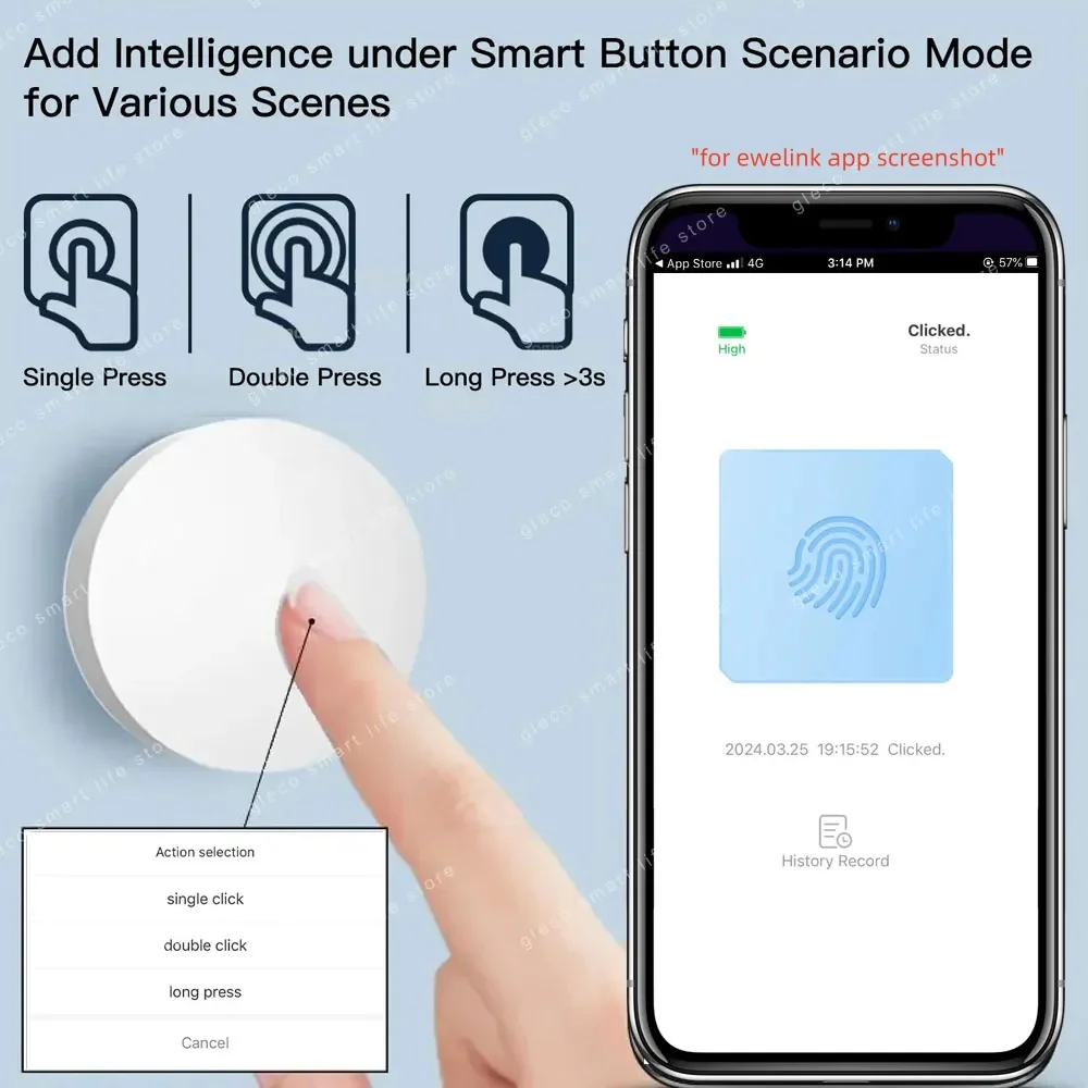Zigbee Scene Button Push Switc - đánh giá và giá Diy Electronics Button