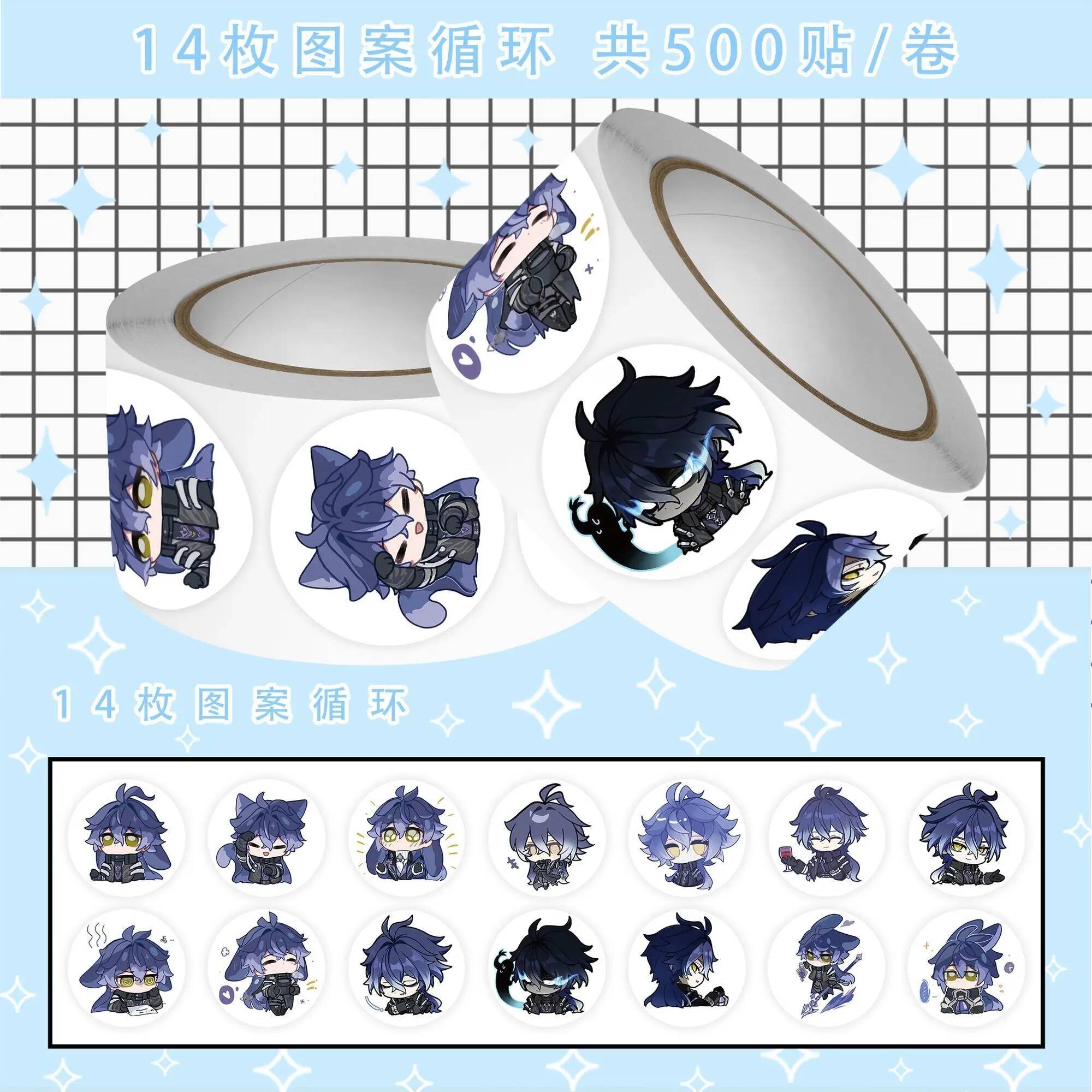 500Pcs/Pack Anime Genshin Impa - đánh giá và giá Diy Q