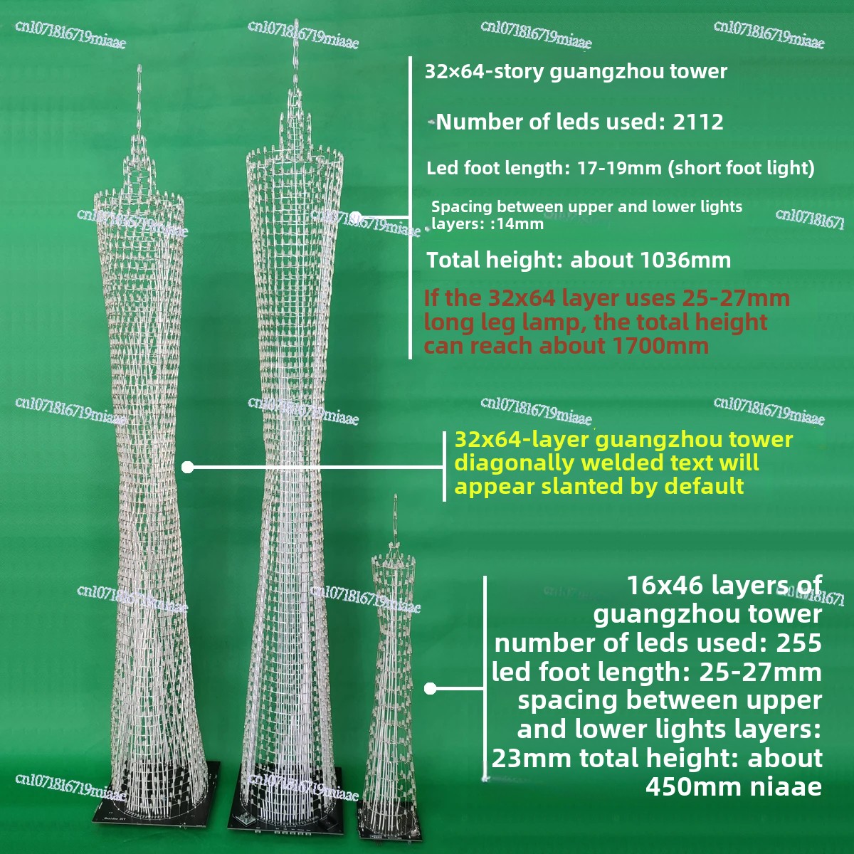 64-Floor Canton Tower DIY Kit  - đánh giá và giá Diy Electronic