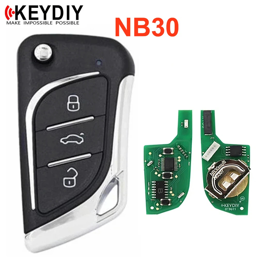 KEYDIY NB30 Remote Car Key 3 B - đánh giá và giá Diy Electronics Button
